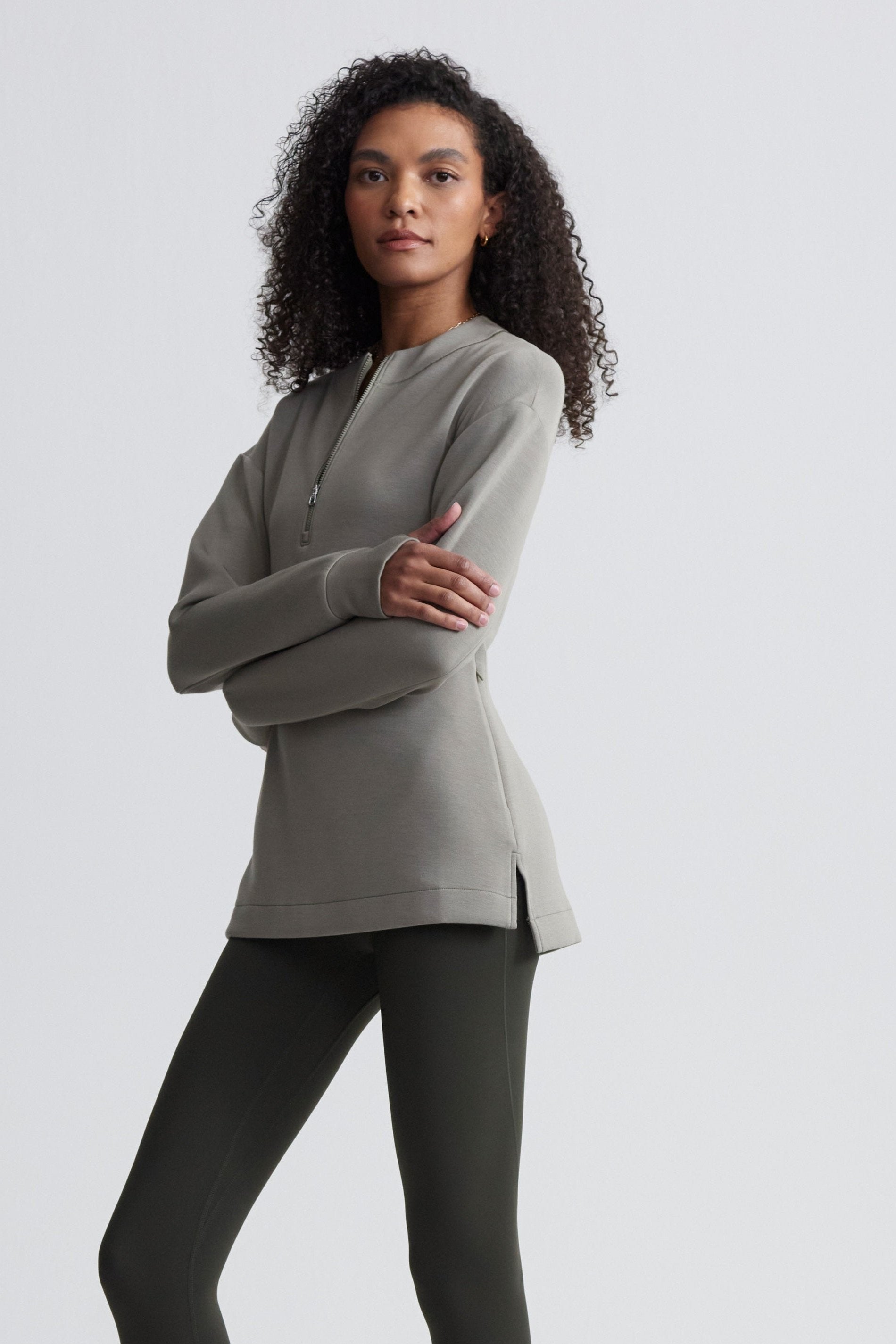 Varley Sage Cleo Half Zip Mid Layer