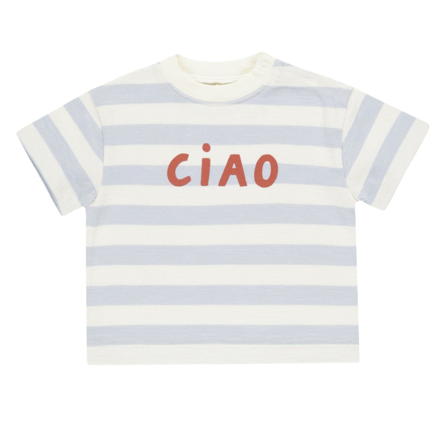 Rylee & Cru Blue Stripe Ciao Tee