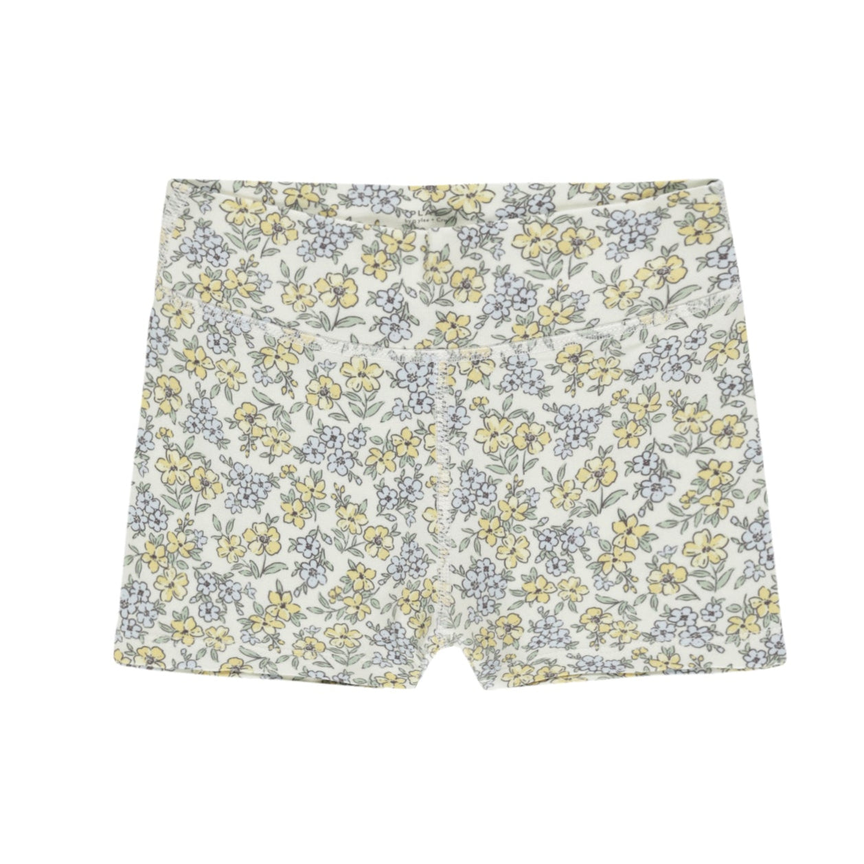 Rylee & Cru Yellow Print Sport Short