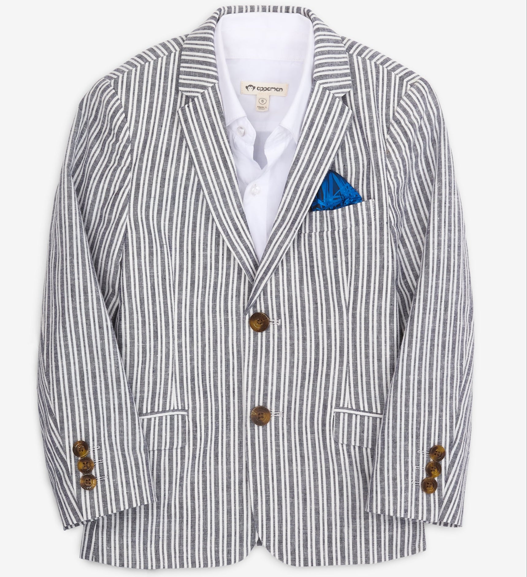 Appaman Navy Stripe Blazer