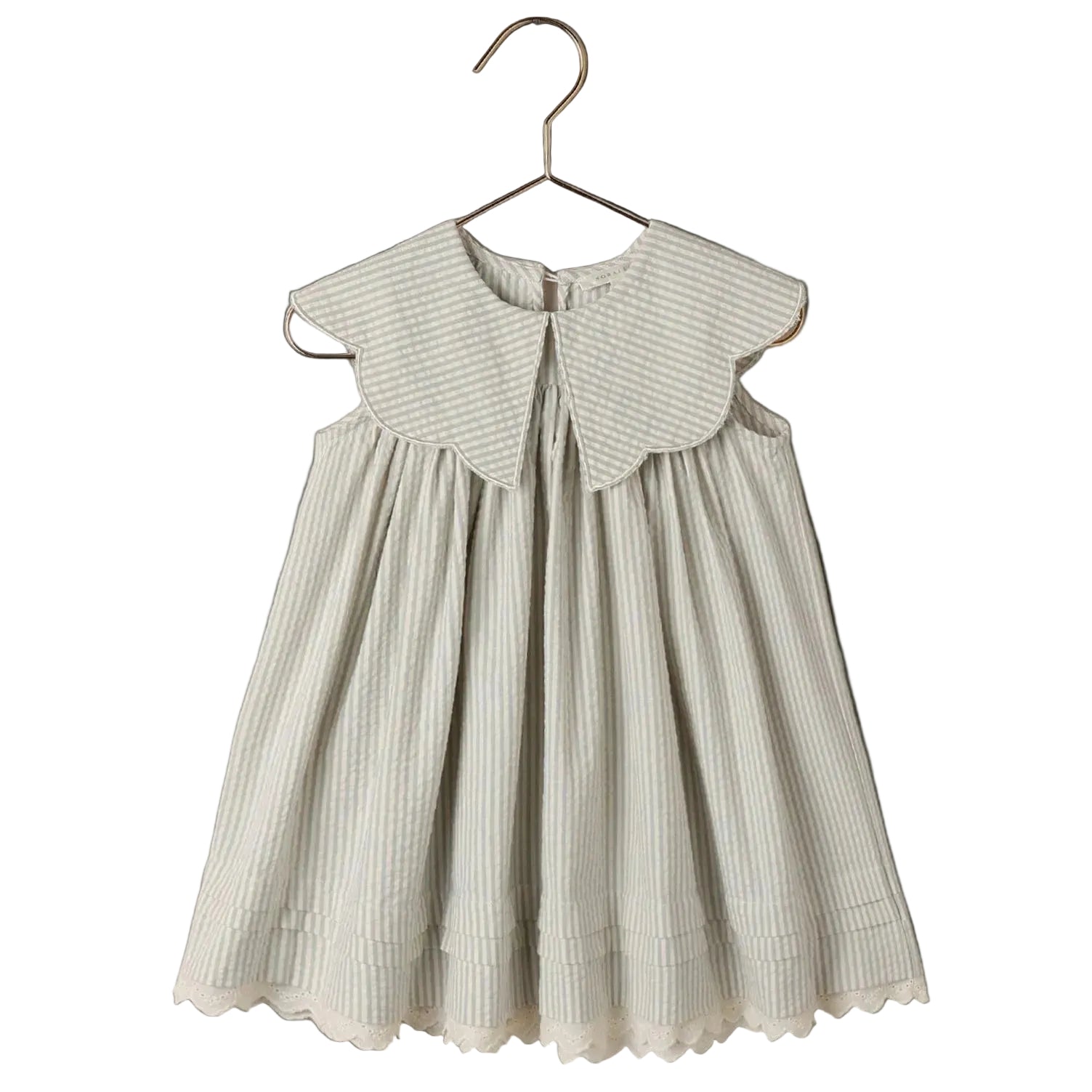 Nora Lee Sky Seersucker Stripe Float Dress