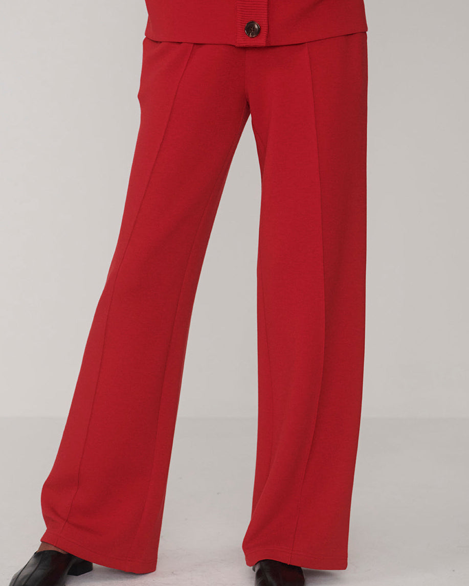Varley Red Wide Leg Pant