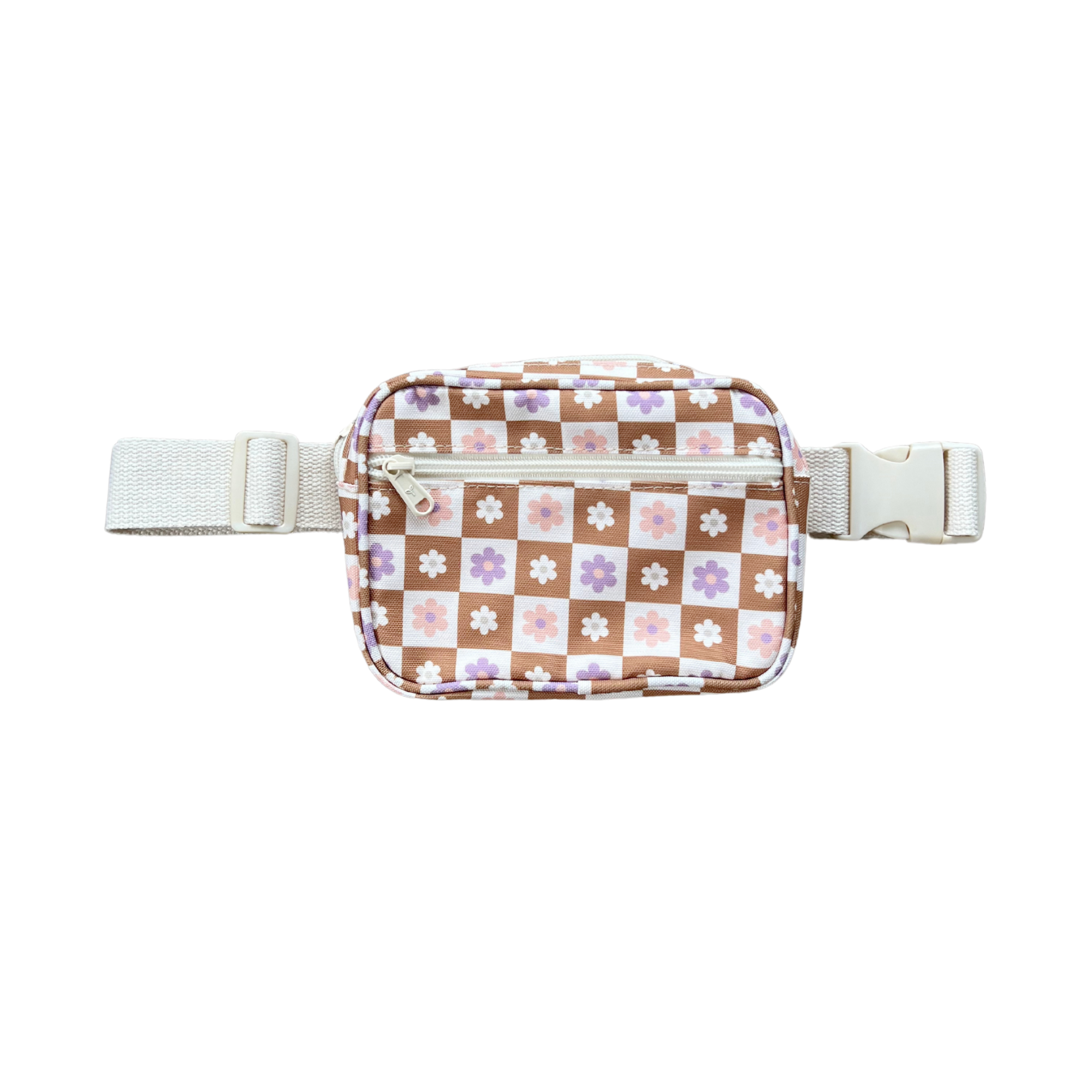 Checker Retro Daisy Mini Belt Bag